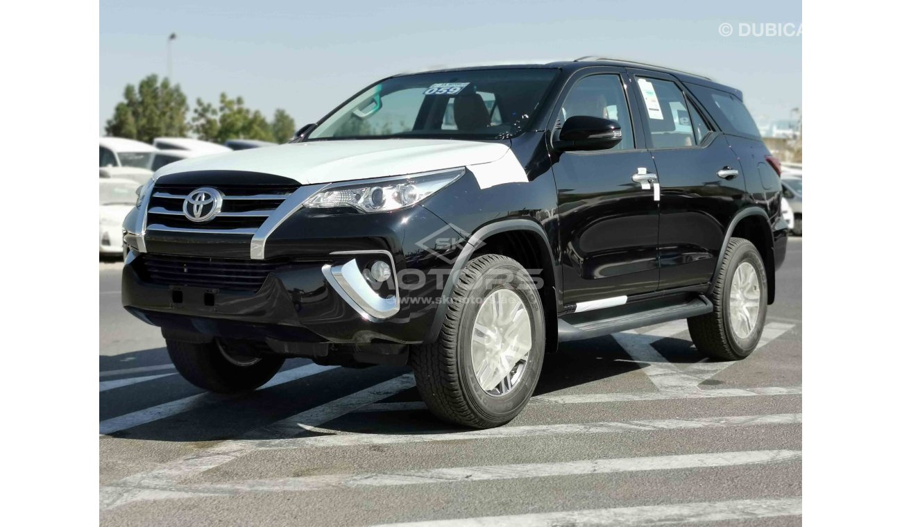 Toyota Fortuner 2.7L Petrol, 17”Alloy Rims, Key Start, LED Headlights, Fog Lamps, Cruise Control, CODE - TFGCB20