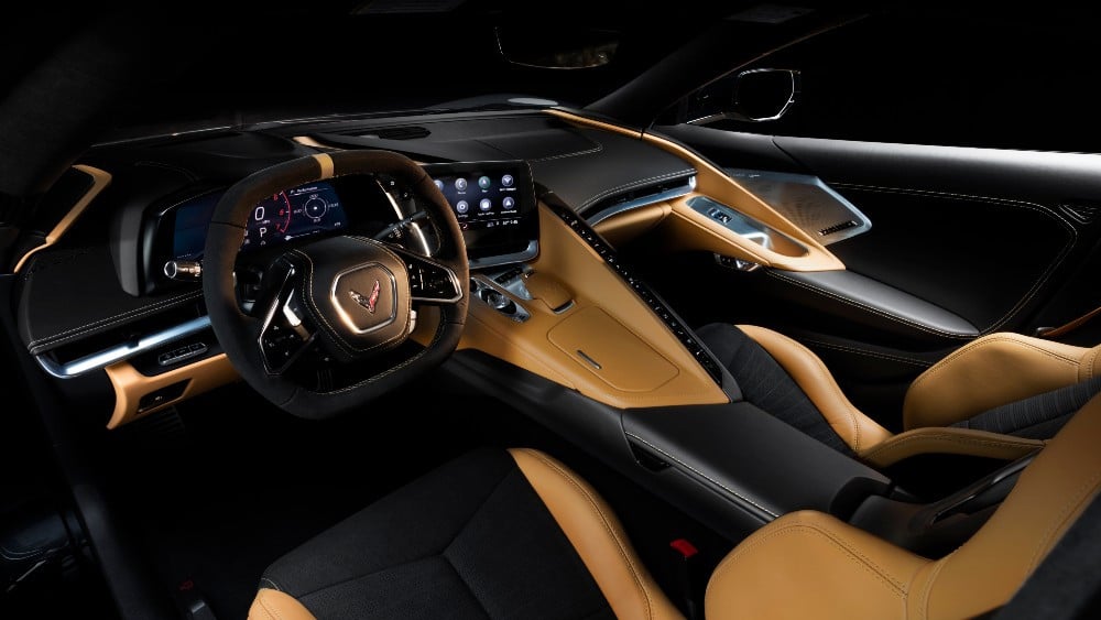 Chevrolet Corvette interior - Cockpit