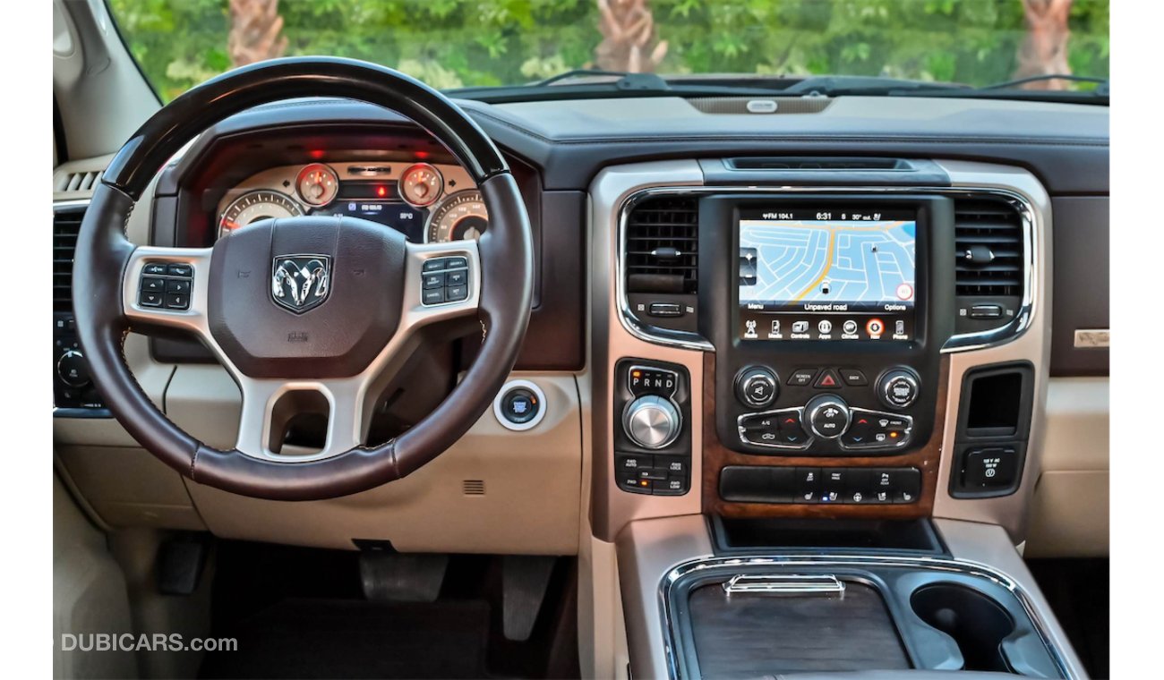 RAM 1500 1500 Laramie Longhorn Crew Cab | 2,526 P.M | 0% Downpayment | Full Option | Perfect Condition!