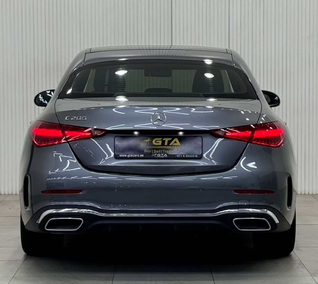 مرسيدس بنز C 200 بريميوم 2022 Mercedes Benz C200 AMG, July 2027 Mercedes Warranty + Service Pack, Full Options, Low K