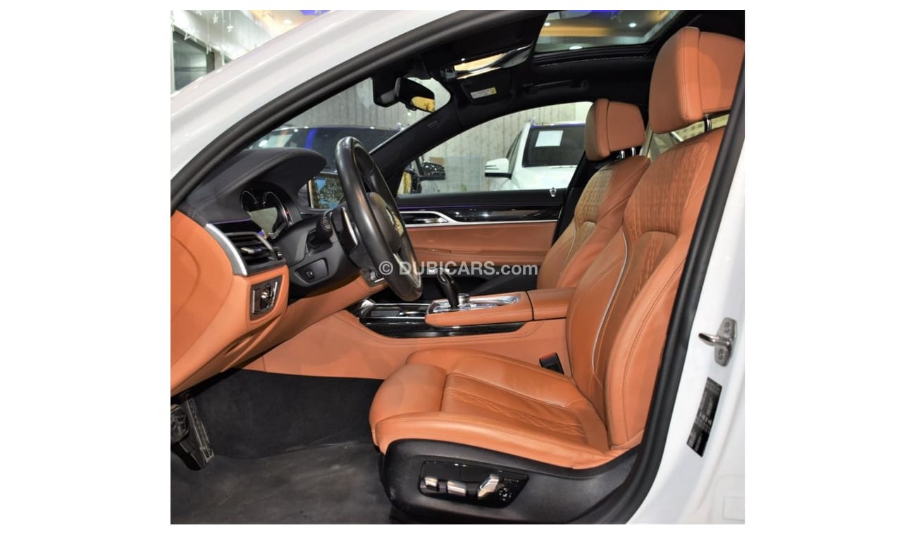 بي أم دبليو 740Li EXCELLENT DEAL for our BMW 740Li M-Kit 2018 Model!! in White Color! GCC Specs