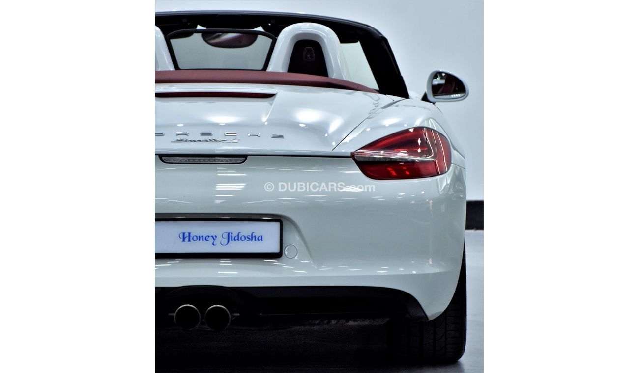 Porsche 718 Boxster EXCELLENT DEAL for our Porsche Boxster S ( 2014 Model ) in White Color GCC Specs