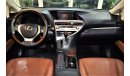 لكزس RX 350 LEXUS RX 350 2015 Model! With SERVICE HISTORY Gold Color GCC SPECS