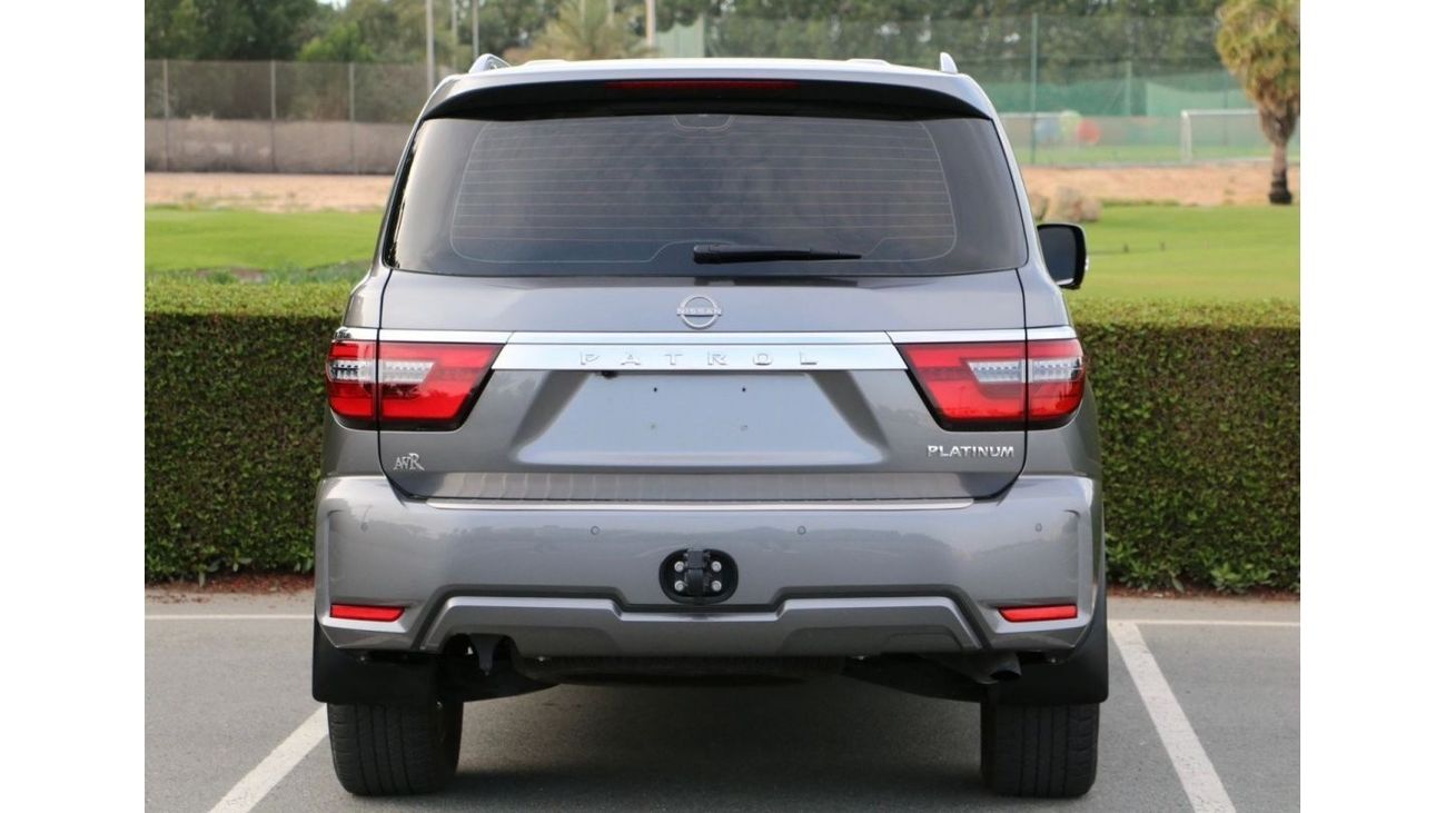 Nissan Patrol NISSAN PATROL PLATINUM V6 FULL OPTION ORIGINAL PAINT UNDER WARRANTY PERFECT CONDITION