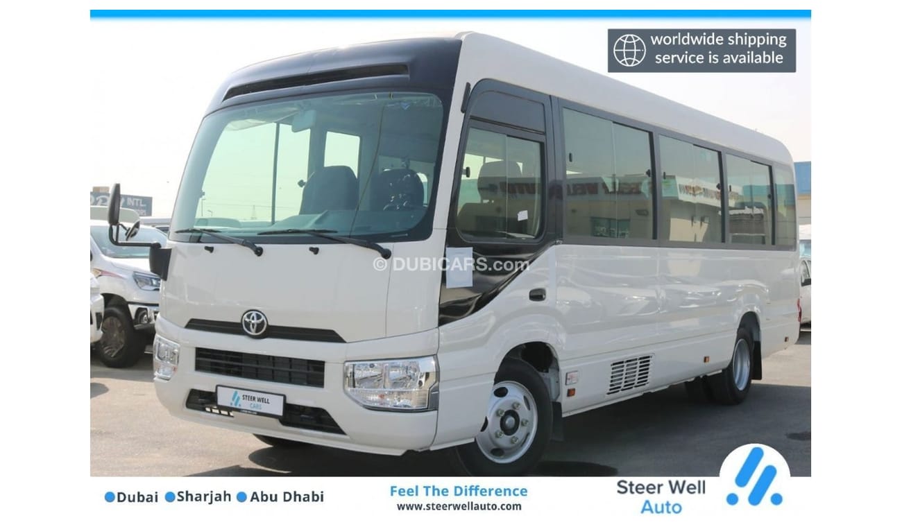 New Toyota Coaster 2022 DLX DSL 4.2L 23 SEATER EXECUTIVE BUS WITH GCC