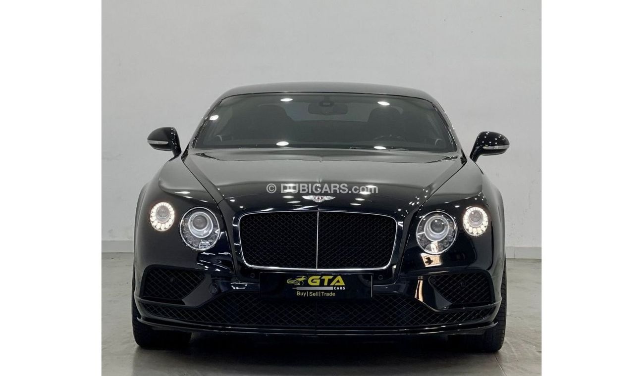 Bentley Continental GT 2016 Bentley Continental GT V8S, Full Service History, Warranty, Low Mileage, GCC