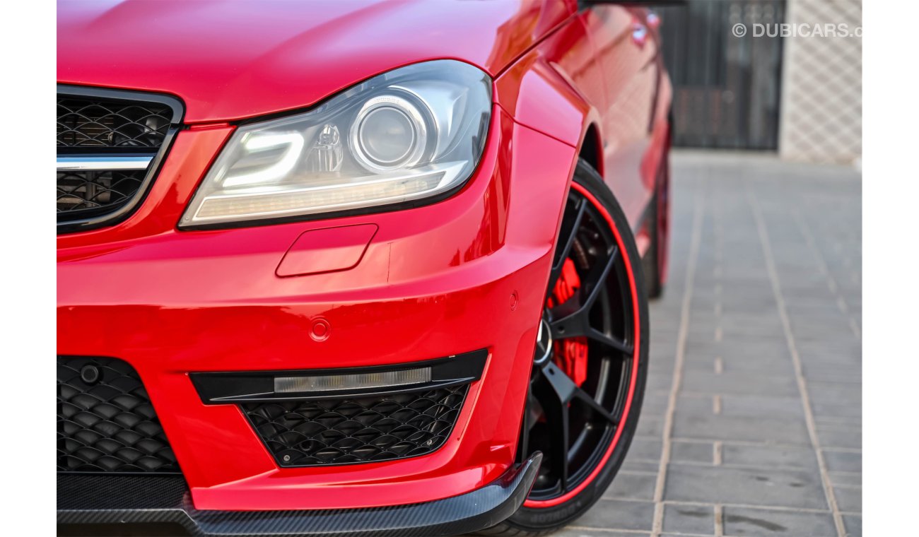 مرسيدس بنز C 63 AMG 507 Edition | 3,895 P.M | 0% Downpayment | Impeccable Condition