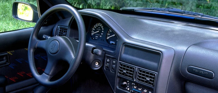 Peugeot 106 interior - Cockpit