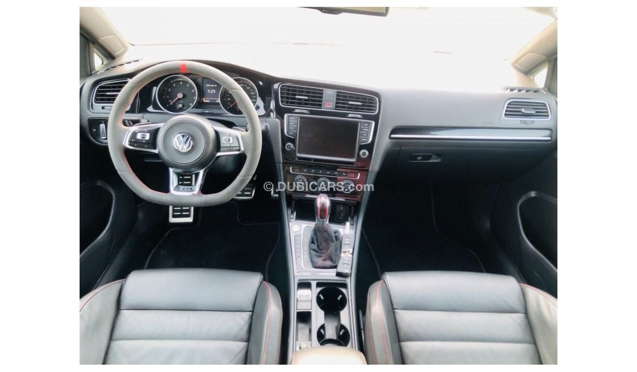 Volkswagen Golf Volex wagan GTI CLUB SPORT MODEL 2016 GCC CAR PERFECT CONDITION INSIDE AND OUTSIDE FULL OPTION PANOR