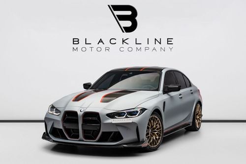 بي أم دبليو M3 CS XDRIVE BUY NOW, PAY 2027 | THE BLACKLINE STANDARD | August 2028 Warranty + Service, GCC