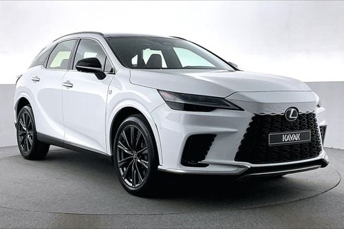 لكزس RX 350 F-Sport | شامل الضمان | 0 ﺪﻔﻋﺓ ﺃﻮﻟﻯ