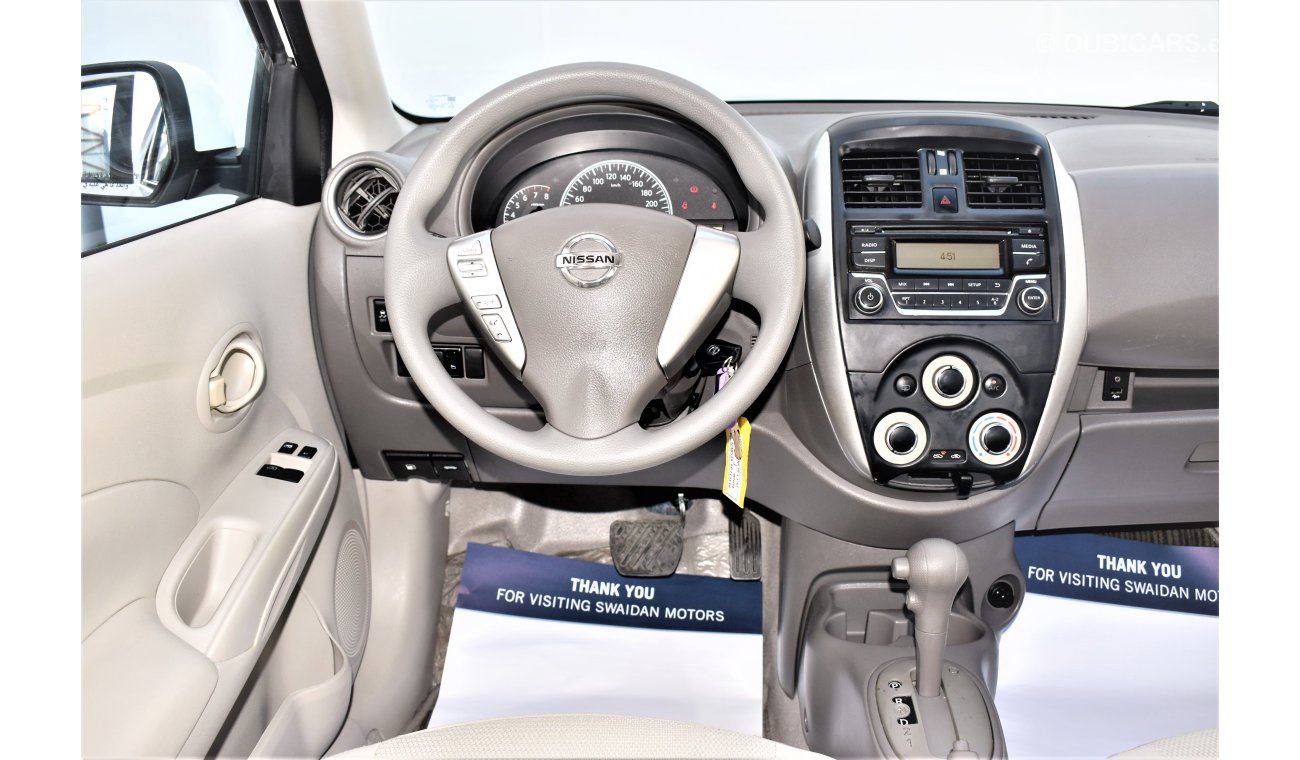 Nissan Sunny AED 609 PM | 1.5L SV GCC DEALER WARRANTY