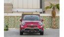 Fiat 500X | 960 P.M | 0% Downpayment | Full Option | Immaculate Condition