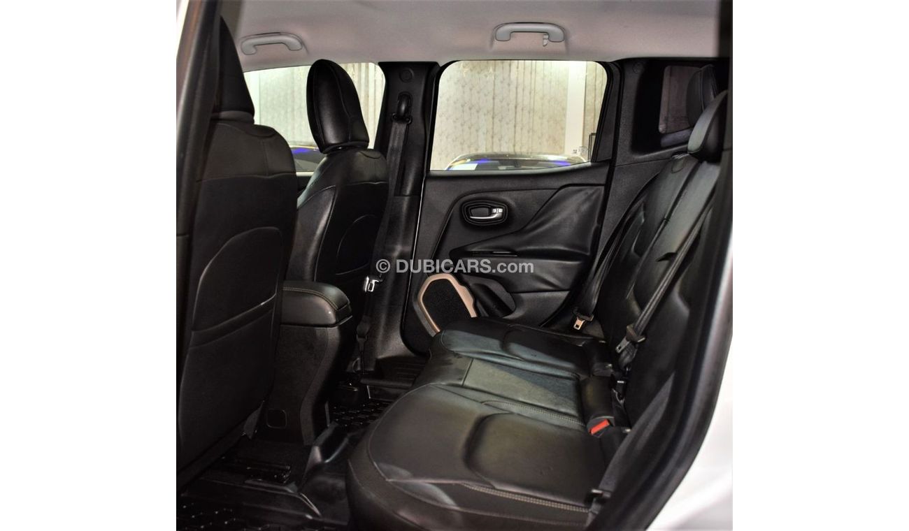 Jeep Renegade LOW MILEAGE! ONLY 74,000KM JEEP Renegade LIMITED 2015 Model!! Silver Color! GCC Specs