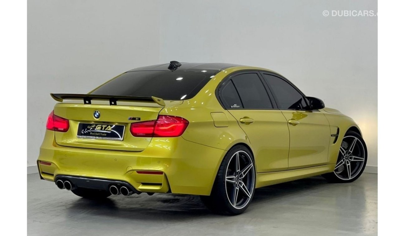 BMW M3 Std Std Std Std 2016 BMW M3(F80)-BMW Warranty-Full Service History-Service Contract-GCC.