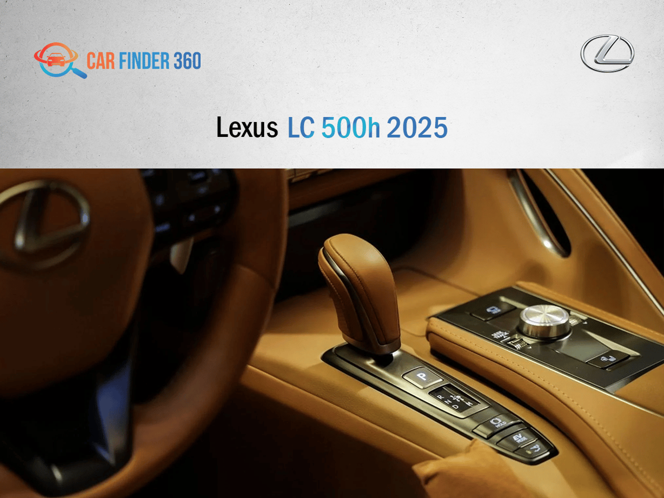 لكزس LC500h Lexus LC 500h 2025 (Export only )