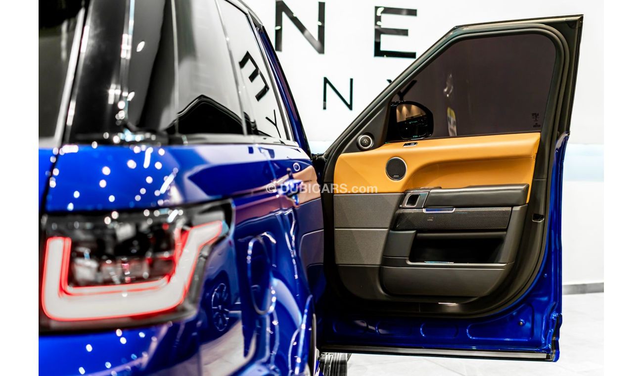 Land Rover Range Rover Sport 2019 Range Rover Sport SVR Carbon Edition, Land Rover Warranty + Service, Low KMs, GCC