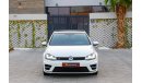 Volkswagen Golf R | 1841 P.M | 0% Downpayment | Full Option |  Immaculate Condition