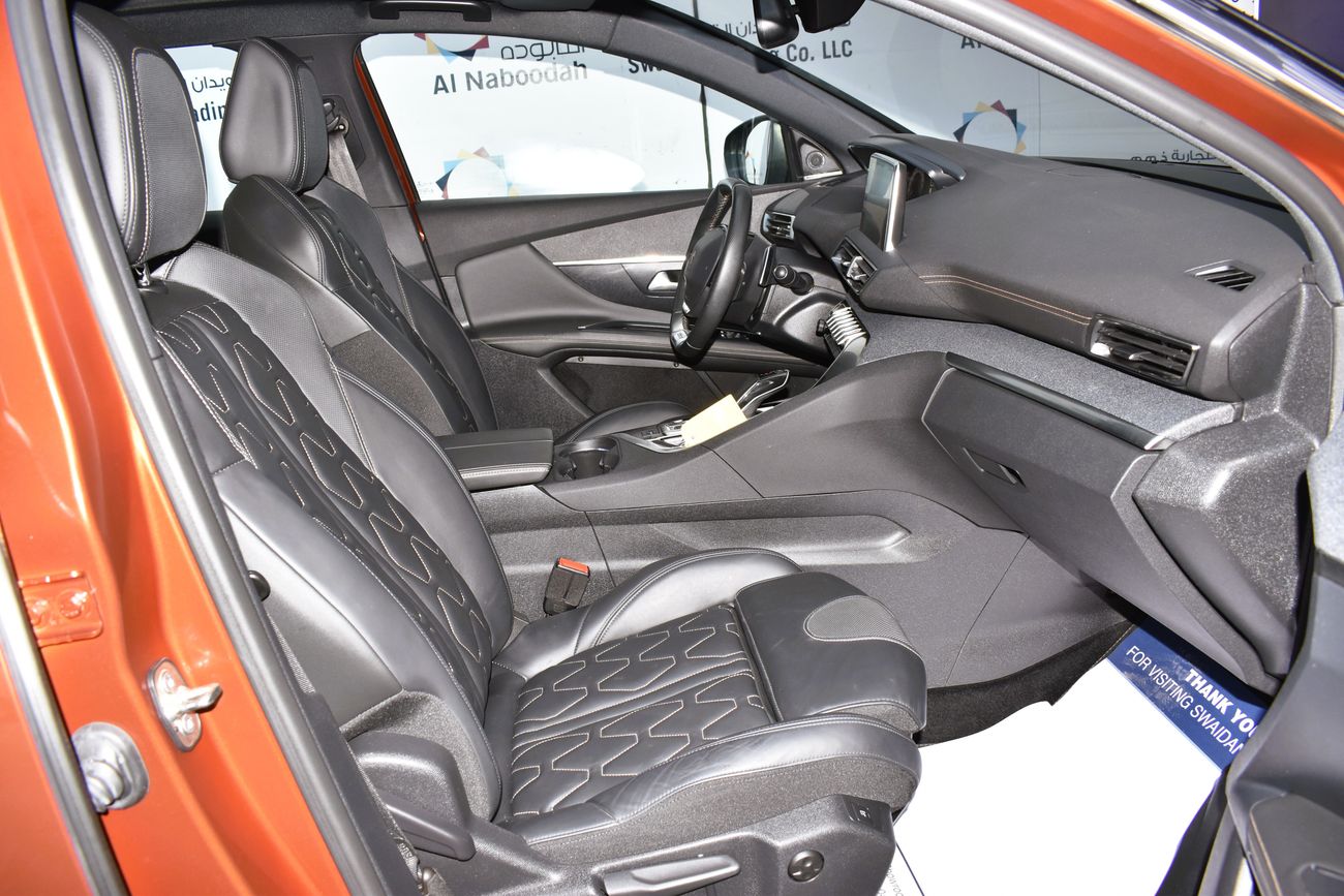 Peugeot 3008 AED 1399 PM | 1.6L GT LINE GCC MANUFACTURER WARRANTY 2026 OR 100K KM