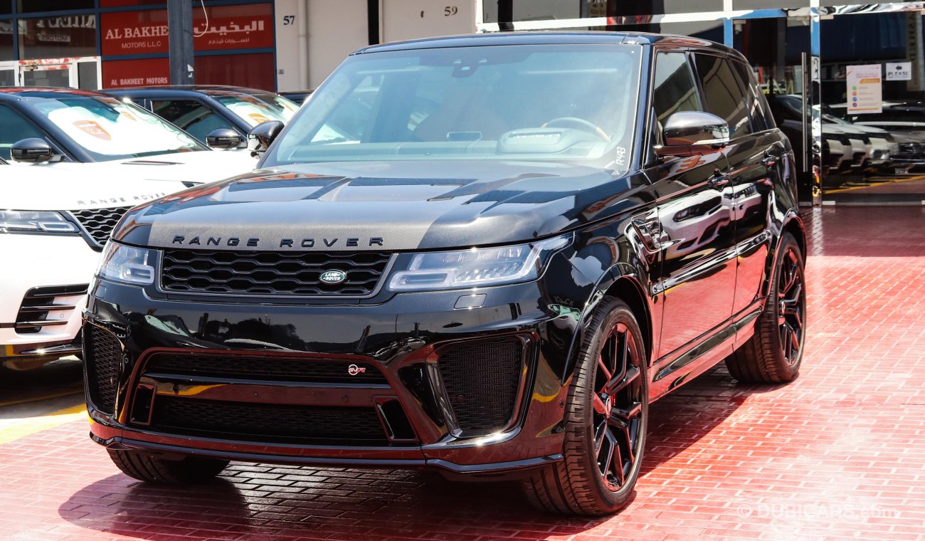 Land Rover Range Rover Sport SVR 5.0L V8 full option carbon fiber NEW (warranty service contract) 2020