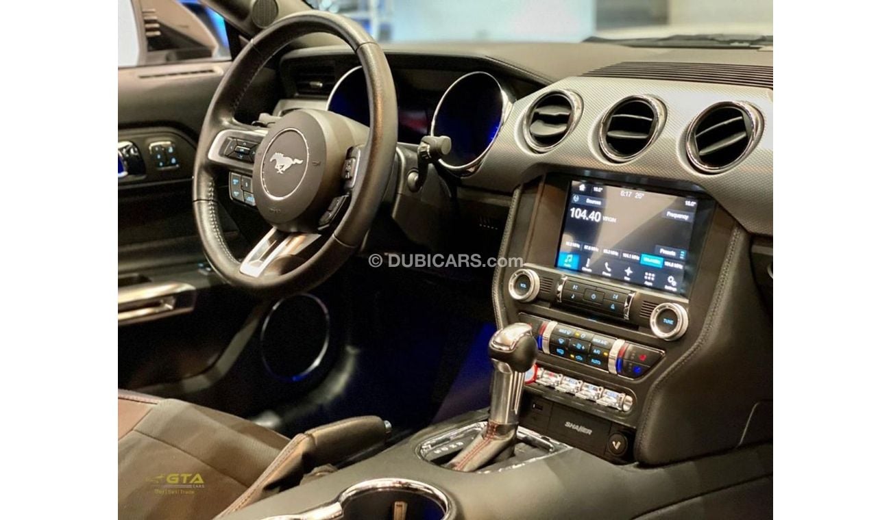 فورد موستانج 2016 Ford Mustang Ecoboost, 2.3L TC, 4 Cylinder, 325bhp, Rear Wheel Drive with 6-Speed Manual Gearbo