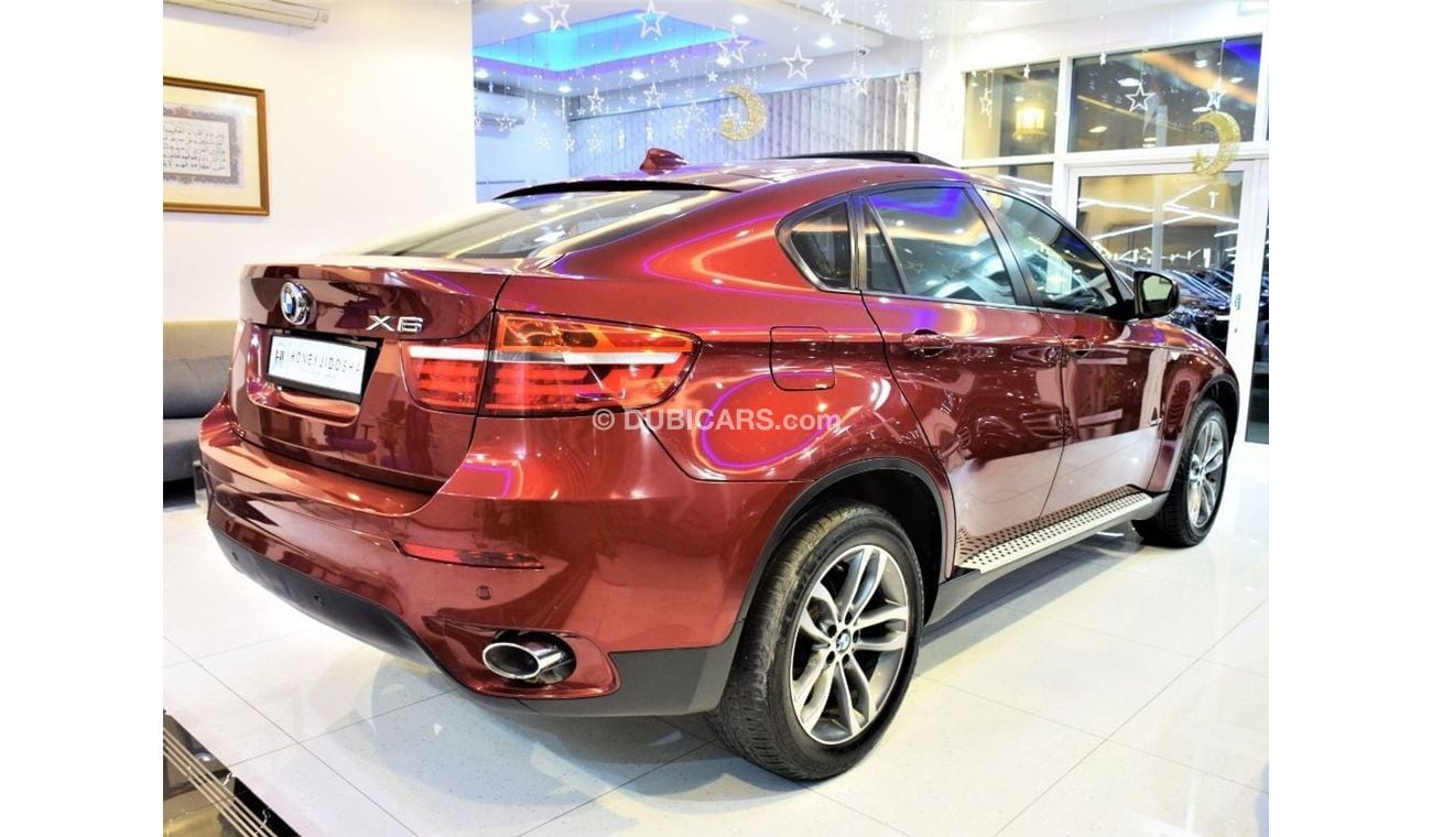 مستعملة بي أم دبليو X6 ( ONLY 53000KM ) AMAZING BMW X6 2014 Model!! in Maroon Color! GCC Specs