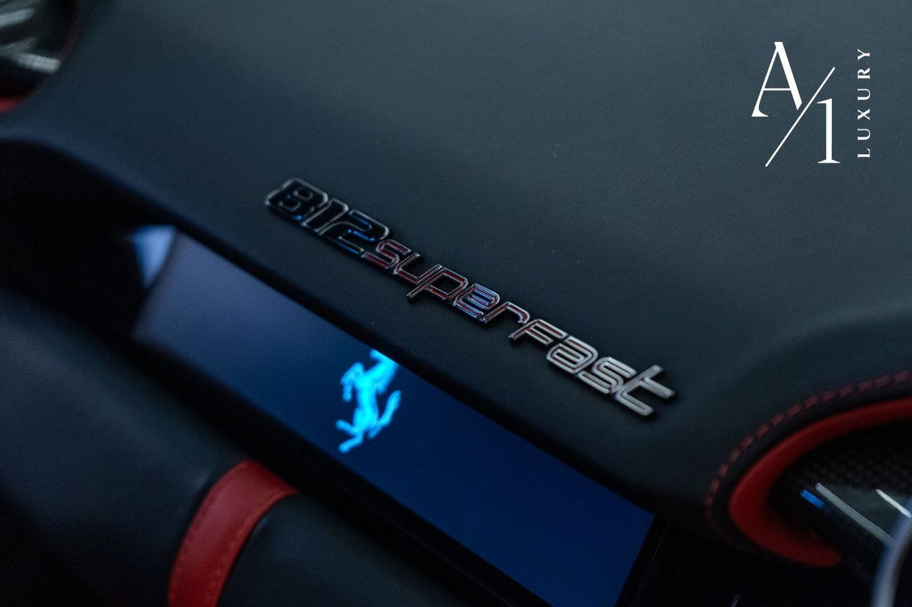 Ferrari 812 Superfast 2020 Ferrari 812 Superfast,Carbon Fiber Package, Very Low Kms, ROSSO 70 Special Color