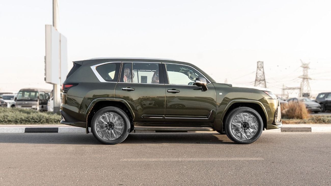 لكزس LX 600 2026 Lexus LX600 F-Sport 3.5L AT Petrol (Green-Red)
