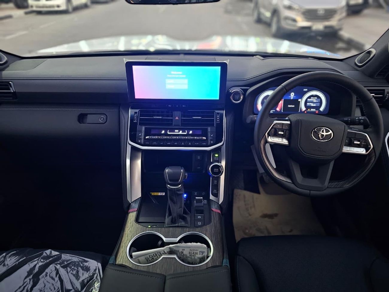 Toyota Land Cruiser Toyota Lc300 RHD diesel engine 3.3L Black colour