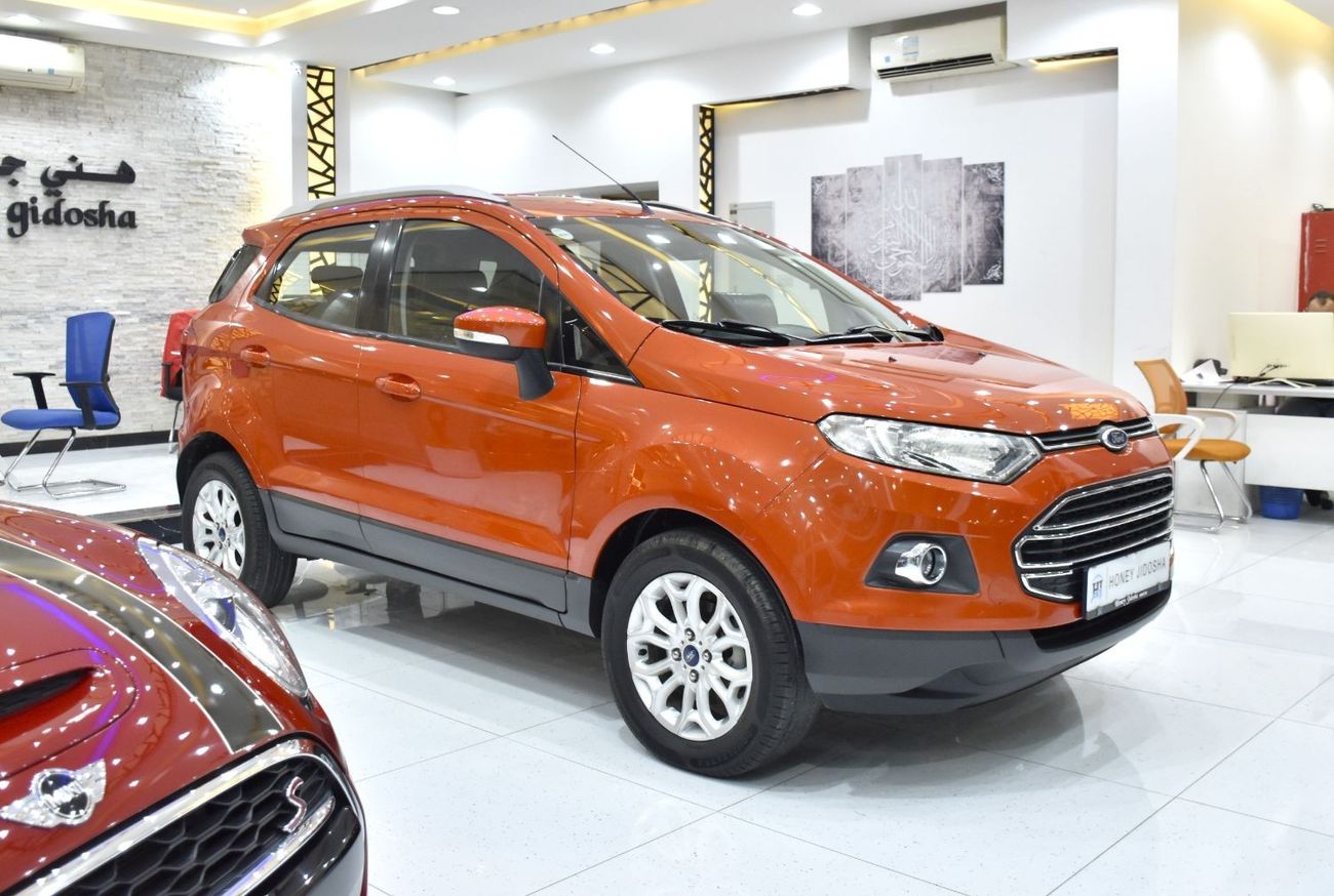 Ford EcoSport EXCELLENT DEAL for our Ford EcoSport Titanium ( 2016 Model ) in Orange Color GCC Specs