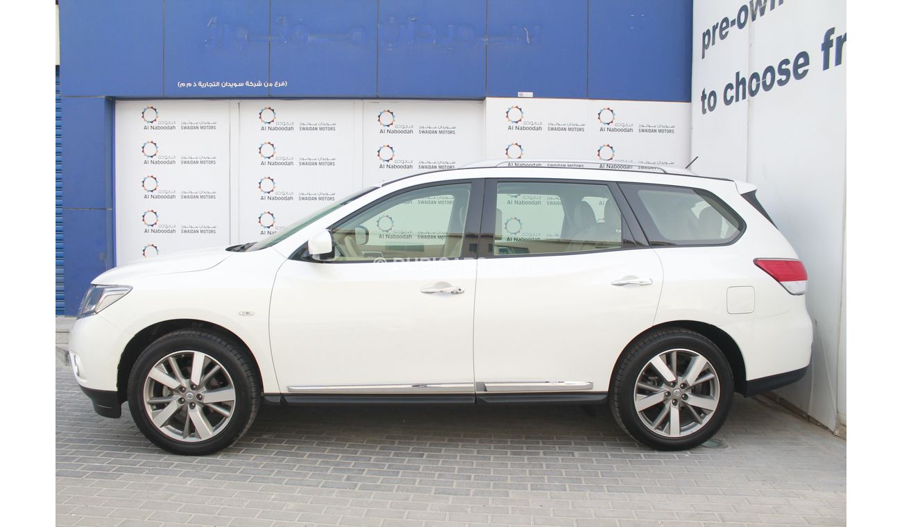 نيسان باثفايندر 3.5L SL V6 4 WD 2015 WITH 360 CAMERA FULL OPTION