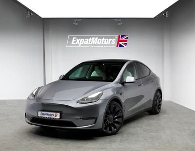 تسلا موديل Y بيرفورمانس Dual Motor AWD • Warranty • GCC Spec