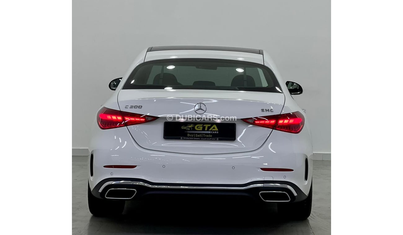 Mercedes-Benz C 200 2023 Mercedes-Benz C200 AMG Premium Plus, Mercedes Warranty 2027, Low Mileage, GCC