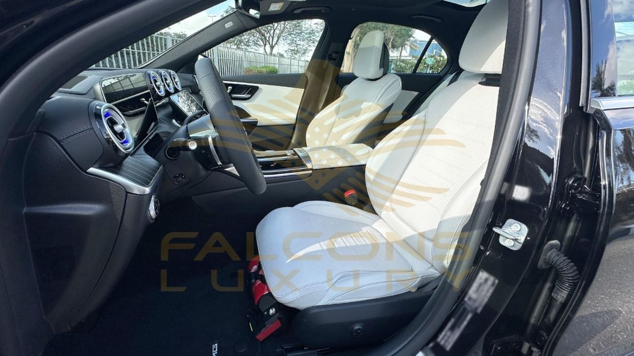 Mercedes-Benz C 200 AMG Premium GCC EQ Boost RWD DEALER WARRANTY 5 YEARS