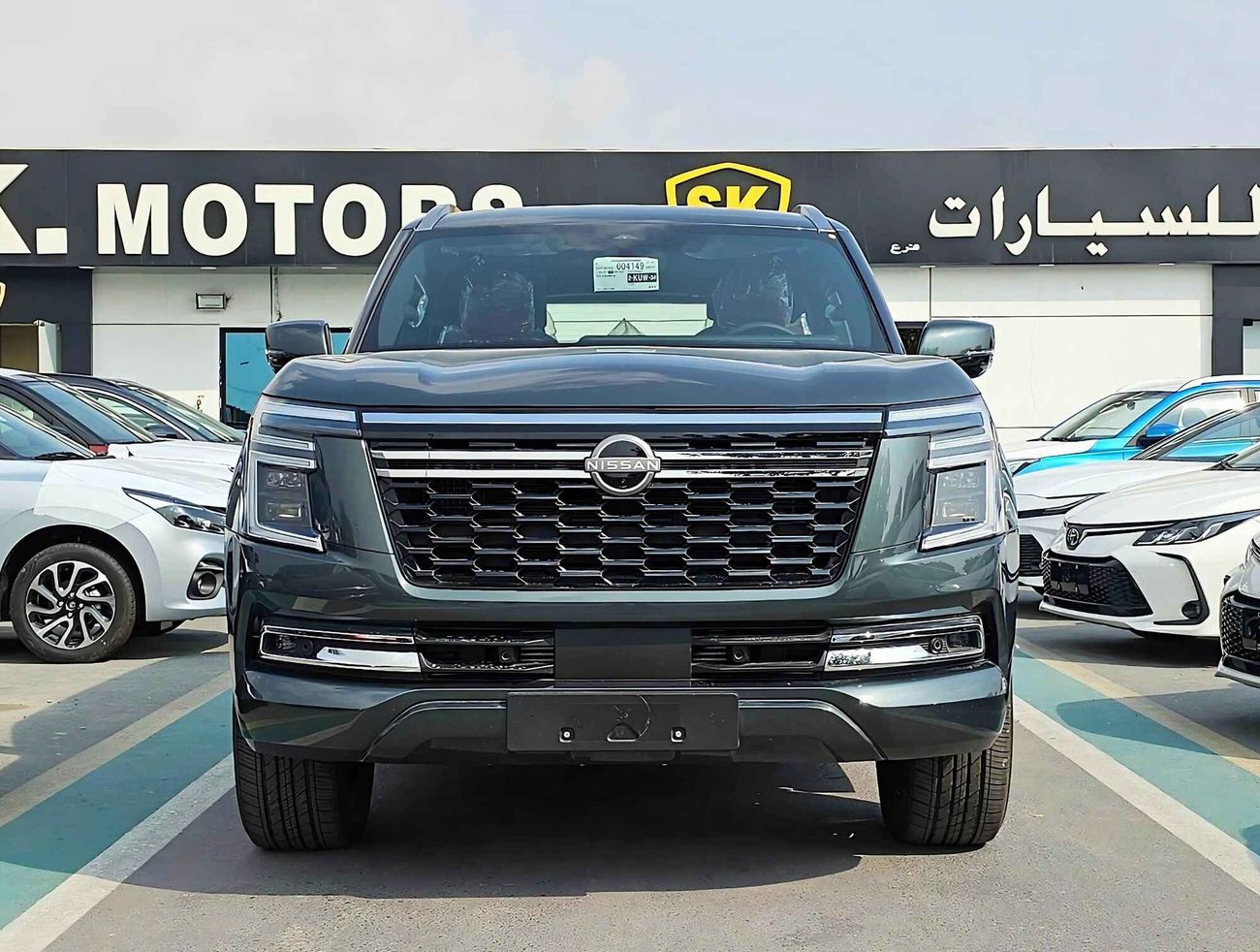 Nissan Patrol G PLATINUM / 3.5TURBO V6 / PWR SEATS WITH 360* CAMERA / HEADUP DISPLAY / FULL OPTION (CODE # 69038)