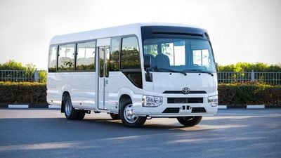 تويوتا كوستر 4.0L- White Inside Grey | Export Only