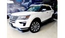 Ford Explorer -Ecoboost - 0 KMS - 2018 - GCC -3 YEARS WARRANTY