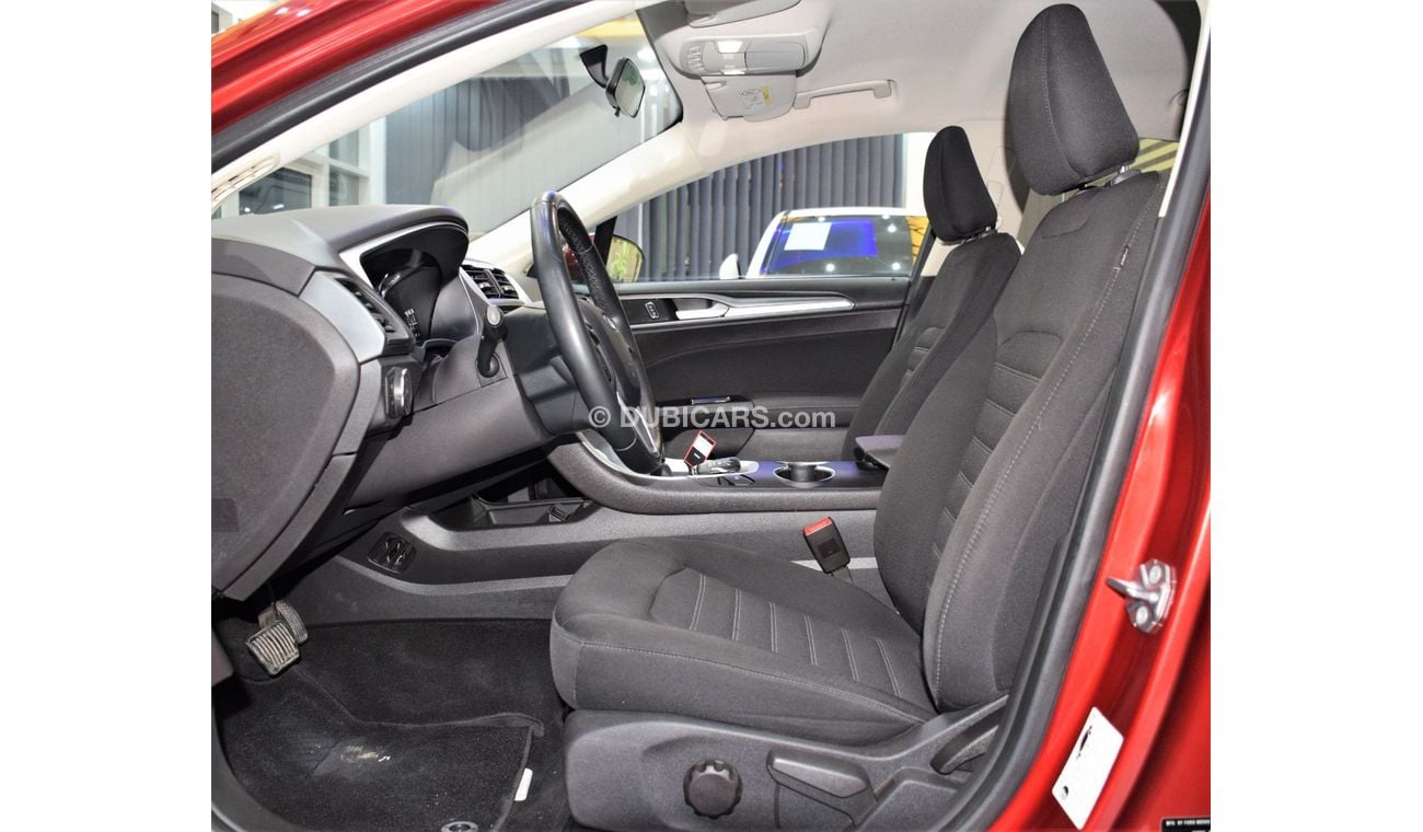 Ford Fusion SE EXCELLENT DEAL for our Ford Fusion ( 2017 Model ) in Red Color GCC Specs