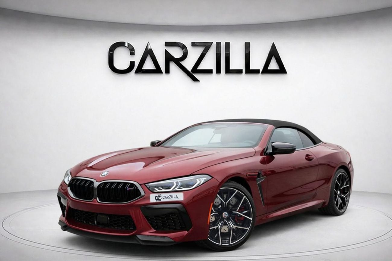 BMW M8 Competition 4.4L (617 HP) AED 7,246 P.M l 0% Down Payment l Competition Convertible l Carbon Core –