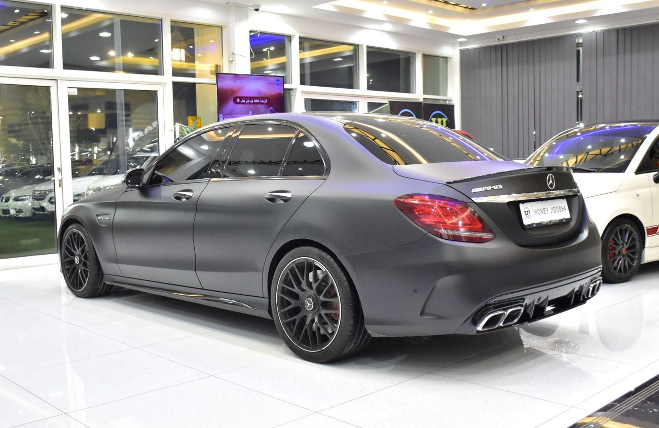 Mercedes-Benz C 63 S EXCELLENT DEAL for our Mercedes Benz C63s AMG ( 2020 Model ) in Matte Black Color European Specs