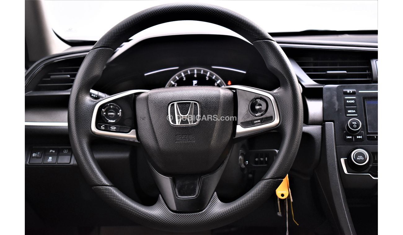 Honda Civic AED 1089 PM DX1.6L GCC DEALER WARRANTY
