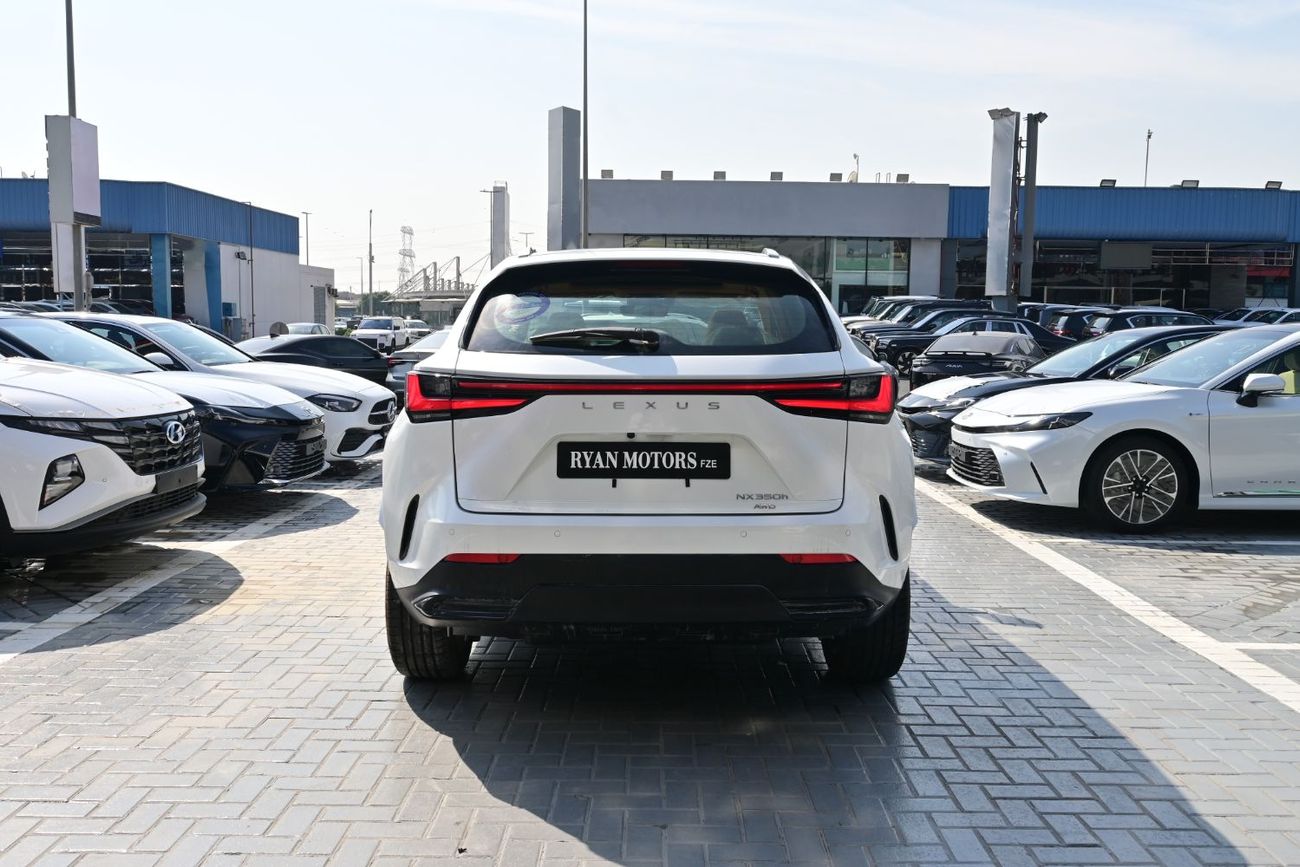 لكزس NX350h Lexus NX350h Platinum 2.5L Hybrid AWD, Model 2025 Color White