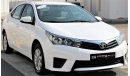 Toyota Corolla SE 2.0