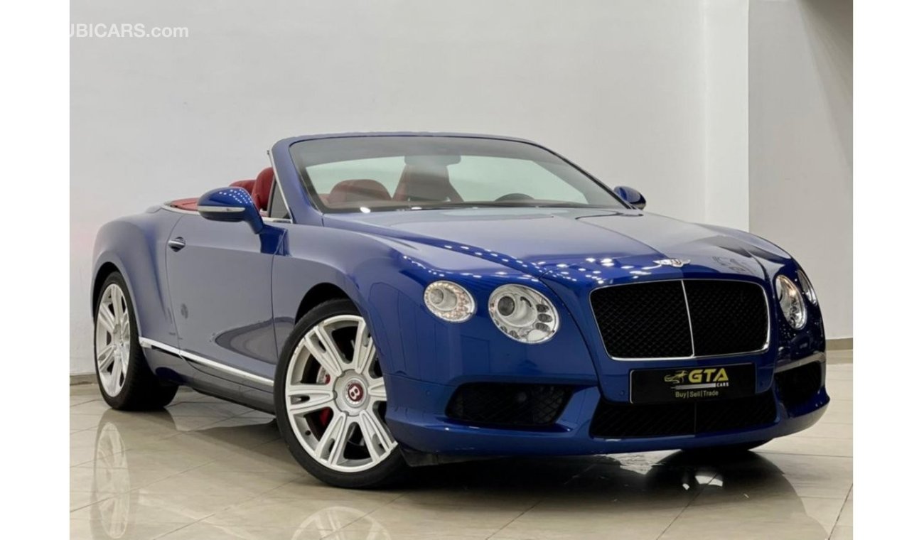 بنتلي كونتيننتال جي تي سي 2014 Bentley Continental GT-Full Service History-GCC