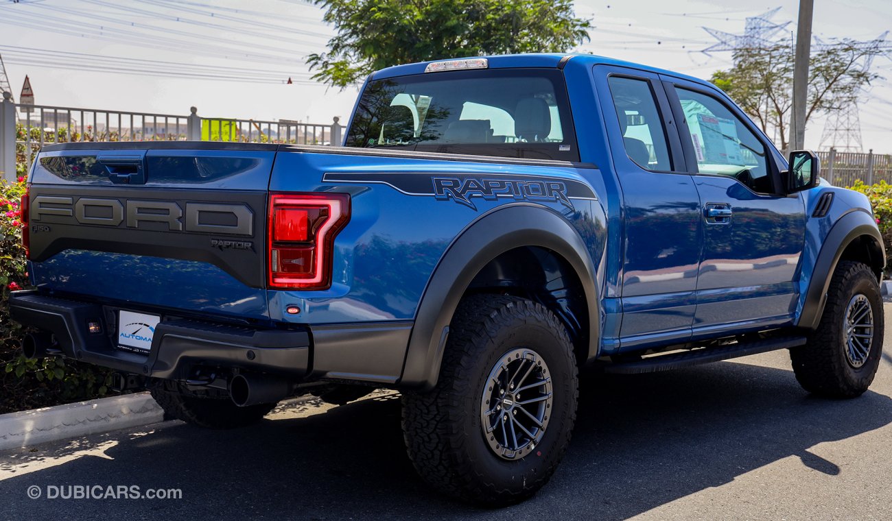 Ford Raptor Super Cab 2020 , V6 3.5L , GCC , W/5 Yrs or 100K Km WNTY & 3 Yrs or 60K Km SRVC @Al Tayer