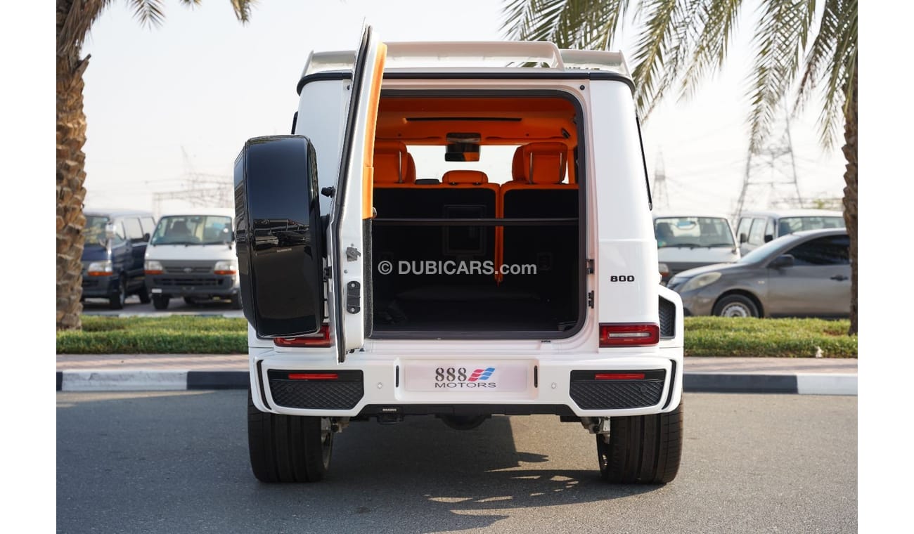 مرسيدس بنز G 63 AMG 2022 Mercedec-Benz BRABUS 800 V8 4.4L White 0 Km