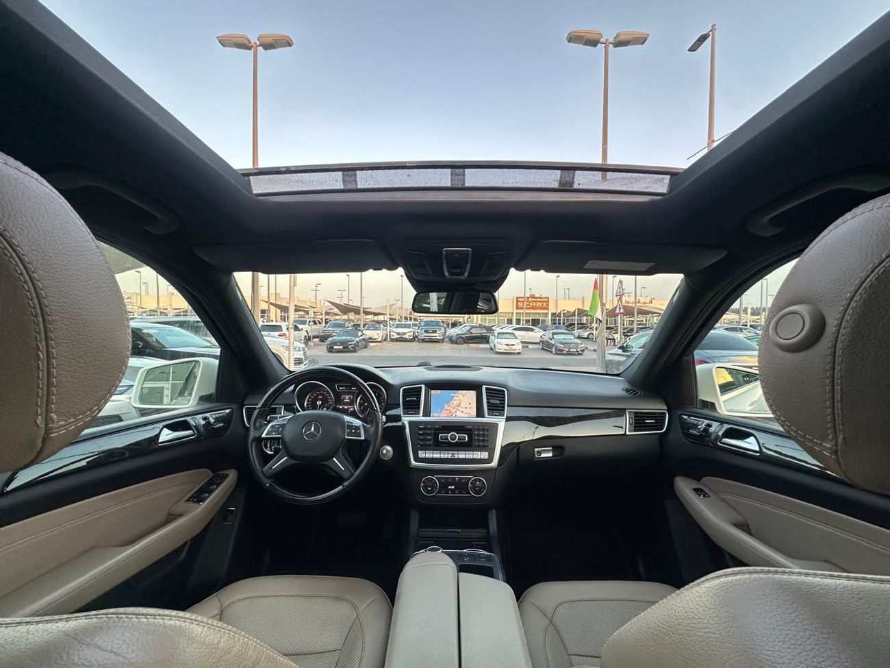 مرسيدس بنز ML 500 Mercedes ML 500 AMG_Gcc_2013_Excellent_Condition _Full option