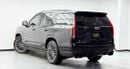 كاديلاك إسكالاد Escalade-V 6.2L 2023 Cadillac Escalade V, 2027 Cadillac Warranty, 2028 Cadillac Service Pack, GCC