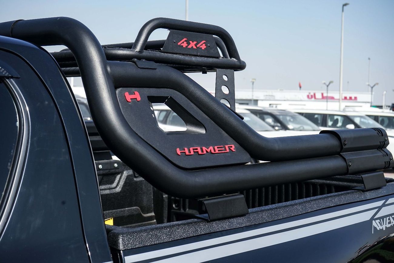 تويوتا هيلوكس The Toyota Hilux is a famously tough and versatile pickup truck, known for its rugged reliability an