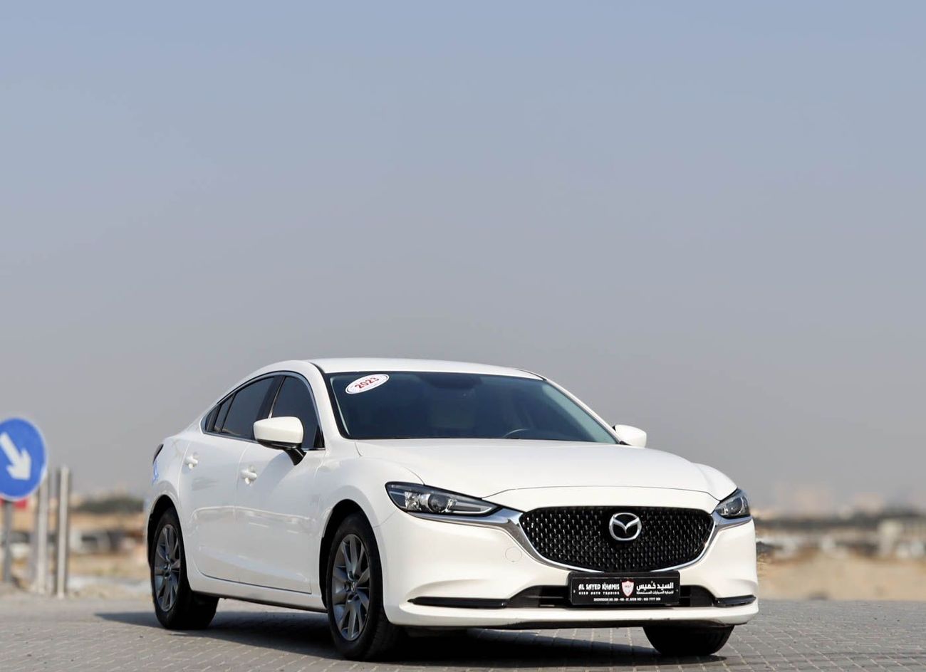 مازدا 6 2.5L S Mazda 6 2023 GCC 2.5L accident-free original paint in excellent condition 1345 P.M